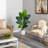60'' Faux Palm Tree in Clay Planter