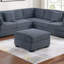Ensemble modulaire 4 pièces avec repose-pieds Abital-1748682855