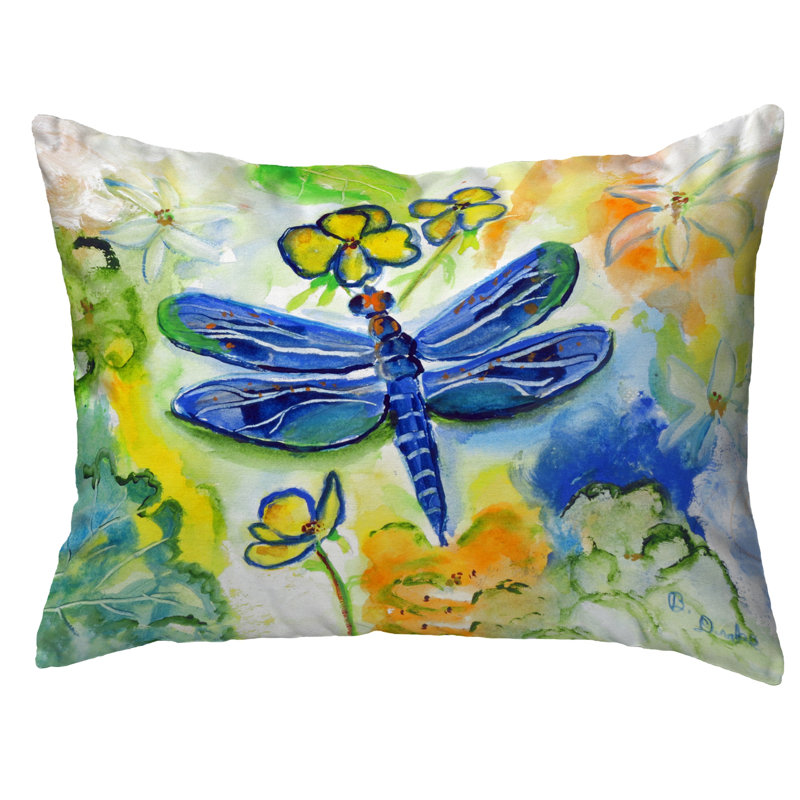 Outdoor Reversible Throw Pillow