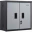 Armoire murale pliable, armoire de garage en métal, petite armoire murale 26 po, capacité de chargement de 240 lb, tablette réglable, porte de dossier magnétique pour garage
