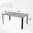 Rectangular 63"L X 38"W Outdoor Dining Table-835244439