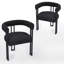 Chaises de salle à manger rembourrées Mahjabi-964387339