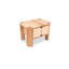 Cadwaladr 50 cm W Solid Wood Bedside Table