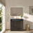 36" Bathroom Vanity with Solid Surface Top-54691638-54691645