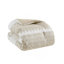 Ensemble d'édredon en coton 3 pièces avec capitonnage en chenille, double / grand, style maison de campagne, hypoallergénique, certifié OEKO-TEX-119313482-119313483