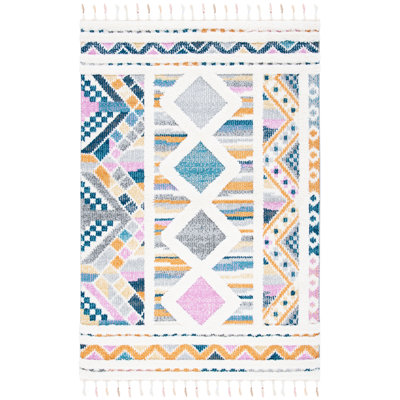 Tapis marocain à performance à poils longs Moroccan