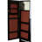 57" Tall Standing Floor Mirror, Espresso Brown Finish, Rectangular Shape