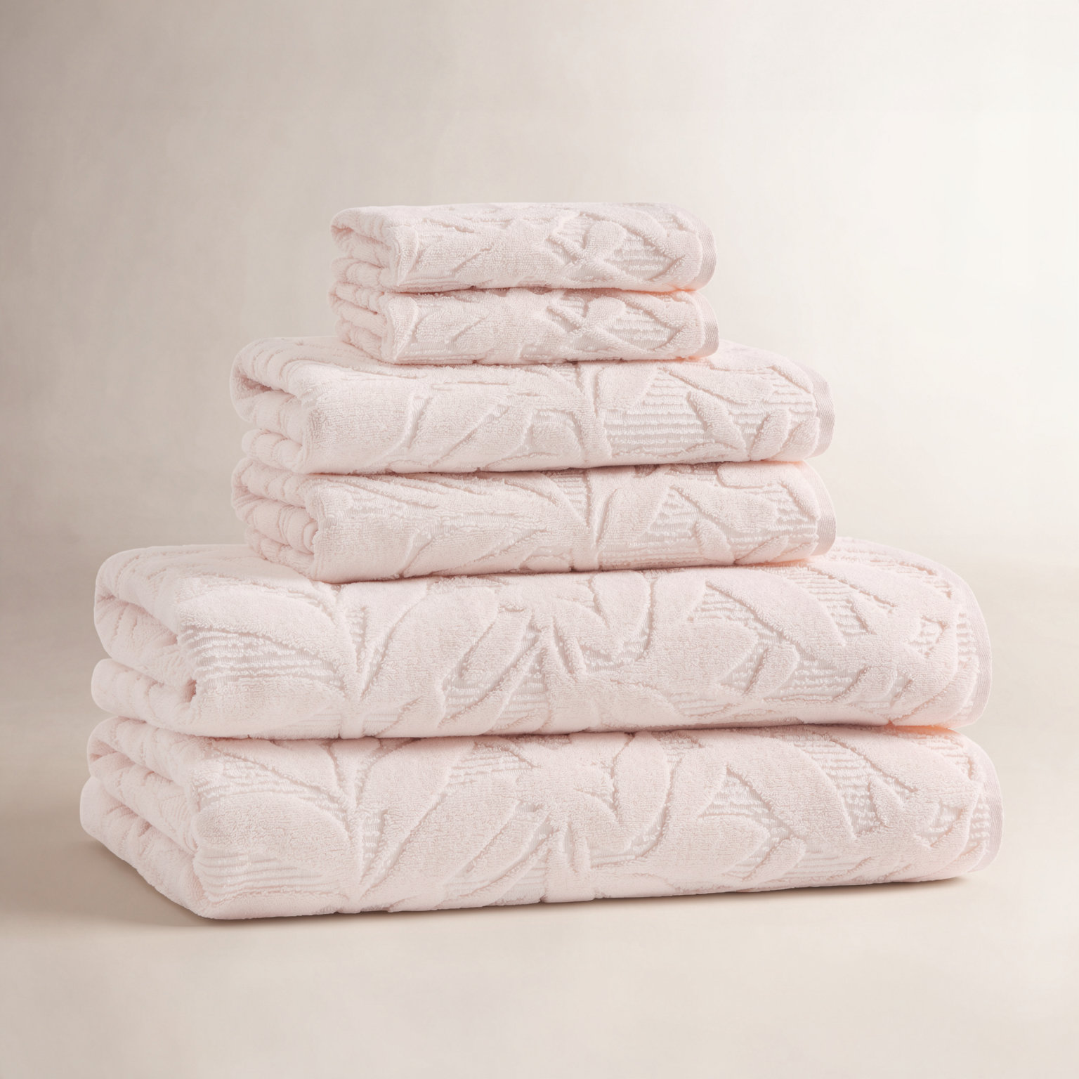 Esme Cotton Bath Towel, White