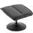 Meleri 26" W Faux Leather Swivel Recliner and Ottoman with Metal Base
