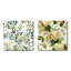 Varnado - Ensemble de 2 collages carrés floraux et botaniques-101861566-101861565