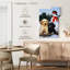 Chiots Brampt Lab avec bonhomme de neige-108422918