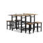 Gillsville 4 - Person Dining Set