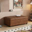 Repose-pieds simple pliant avec pieds en bois-968533410