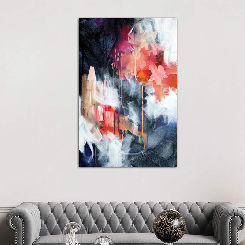 We Come In Twos by Sana Jamlaney - Wrapped Canvas Painting, 152.5 cm H x 101.5 cm W