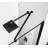 46.5" W x 72" H Pivot Frameless Shower Door-85752673