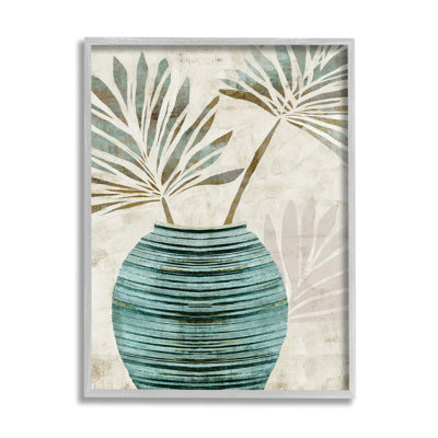 "Az-280", encadré "Boho Plant Vase" par Flora Kouta