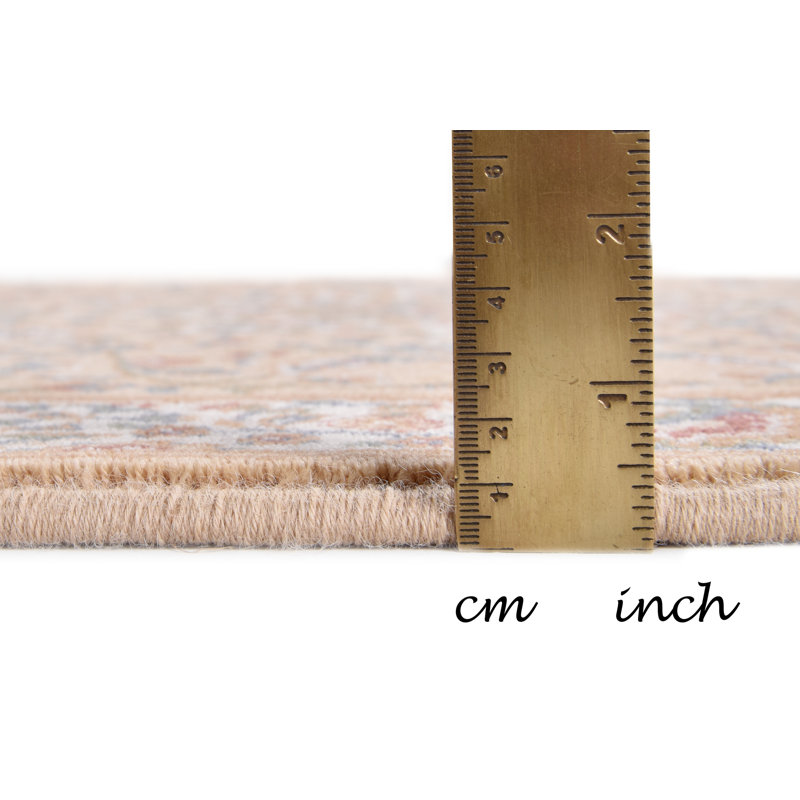 Oriental Area Rug, Round 133cm