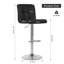 Adjustable Height Counter Stool with Metal Frame-1557705814