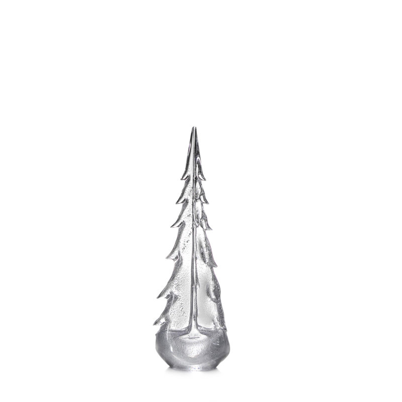 Silver Leaf Evergreen, 18" H x 5.5" W x 5.5" D