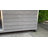 Wooden Dog House with Raised Feet, Dog Kennel with Anti-Chewing Iron Frames for Outdoor & Indoor, Gray-1182887855