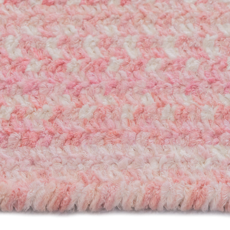 Tiny Tots Pink, Concentric Rectangle 9' 2" x 13' 2"