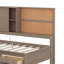 Lit de jour simple avec tablettes-1448681137