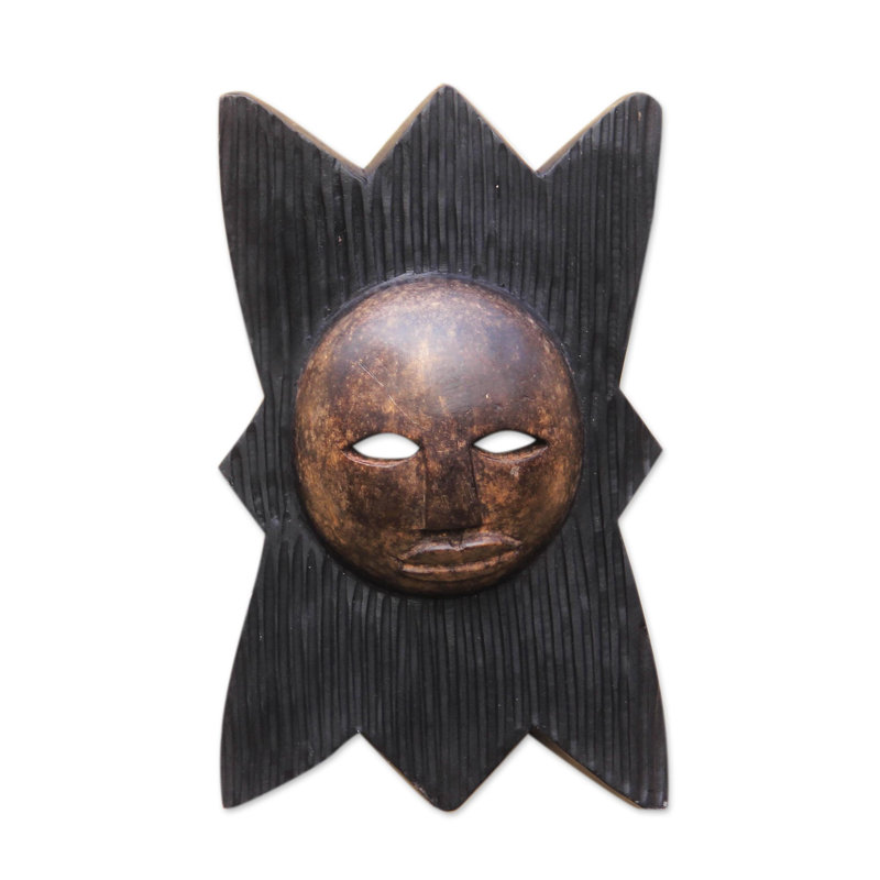 Ghanaian Good Star Wood Mask
