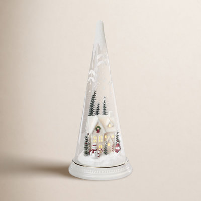 Lenox Merry and Magical Lighted Cone Figurine