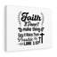 Makes Them Possible Luke 1:37 - Wrapped Canvas Print-1131846872