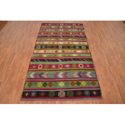 Tapis géométrique Kilim