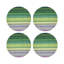 Gradient Greens Pebble 16" Vinyl Placemat-50817692