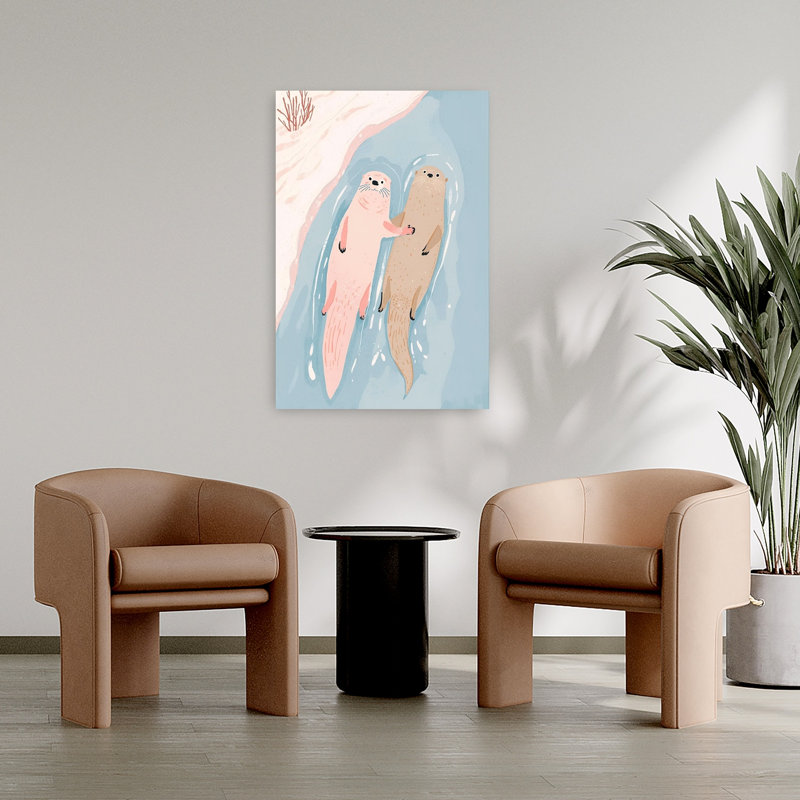 Art contemporain Art contemporain hivernal, H 36 po x l 24 po