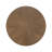 Fiorentino Mid-Century Walnut Finish Round Dining Set - Beige Fabric, 7-Piece Set-2098209119