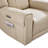 37.8" Wide Modern Top Genuine Leather Dual Motor Power Recliner With Adjustable Headrest And Cupholders (Set Of 2)-980962831