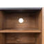 Meuble télé Mid-Century avec 3 armoires, console multimédia pour téléviseur de 70 po ou moins-161549268