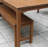 Fleur 7-Person Solid Wood Patio Dining Set