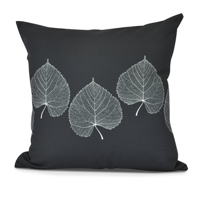 Goals, Gourds, And Gatherings Floral Outdoor Reversible Throw Pillow