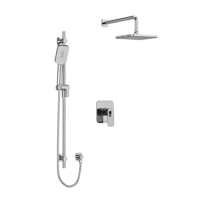 Garniture de douche 323, Chrome