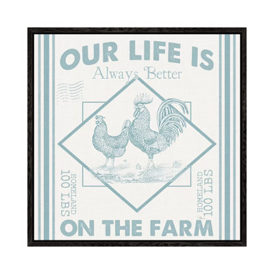 Vintage Farmhouse III - Print on Canvas