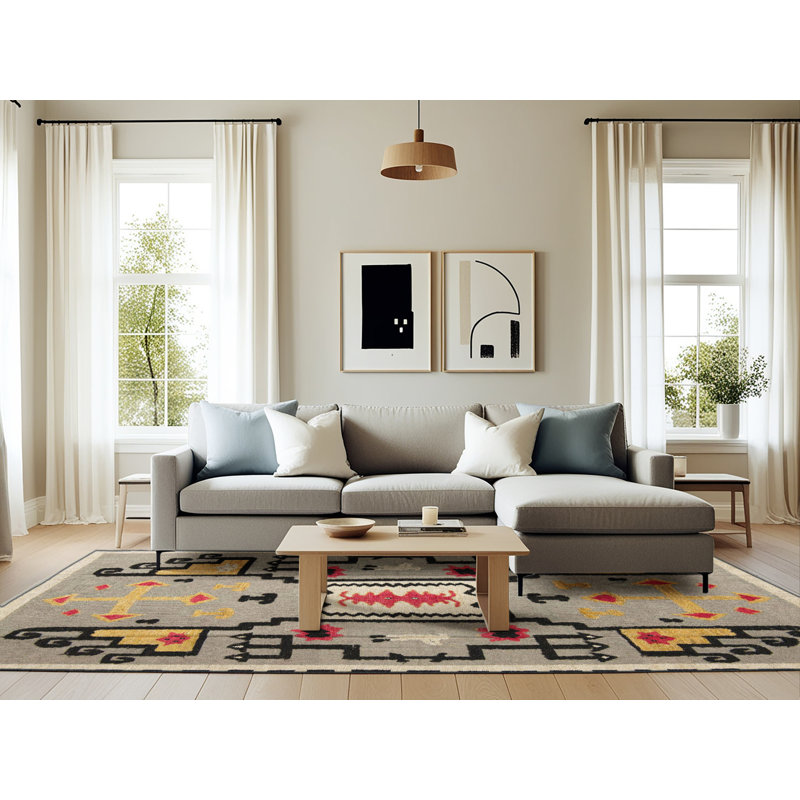 Tapis abstrait et moderne 5131, Rectangle 6 pi x 9 pi