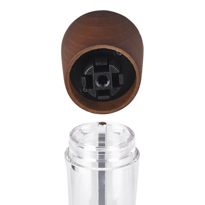 Forest Wood and Acrylic Adjustable Salt Grinder