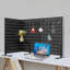 Panneaux de séparation de bureau, séparateur de bureau, panneau perforé d'organisation de table-114262618-114466773