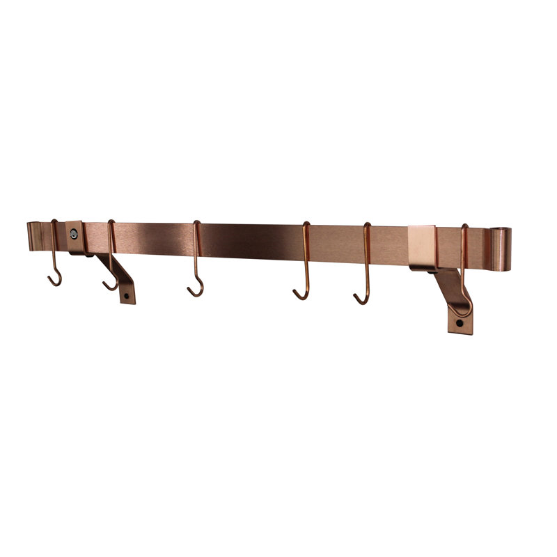 Handcrafted Wall Mounted Pot Rack