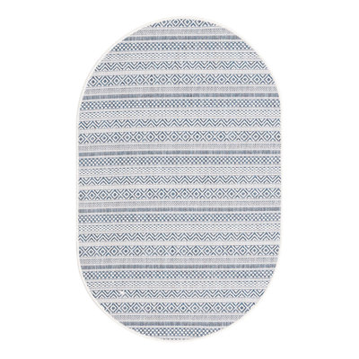 Evolet Striped Indoor / Outdoor Rug
