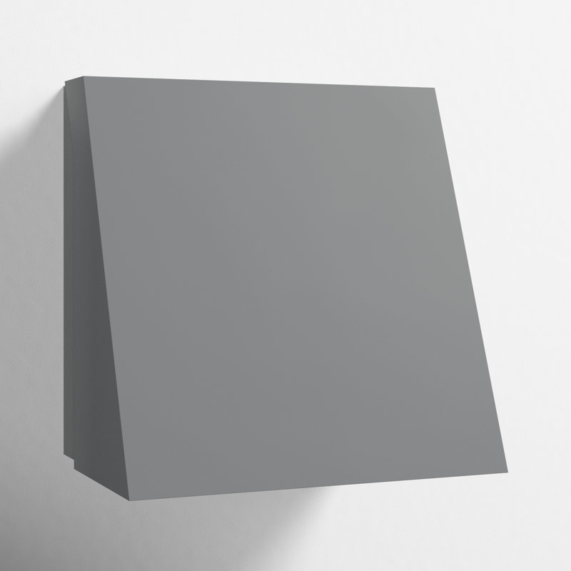 Luther LED Wall Light, Silver