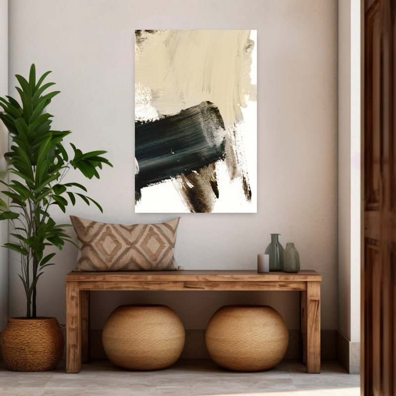 Art contemporain contemporain abstrait, H 48 po x l 32 po