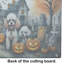 Planche à découper Poodle Spooky Halloween