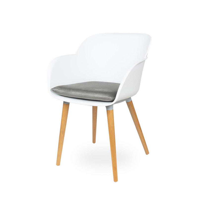 Reaon 45cm H Armchair, Ivory White