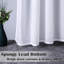 Panneau de rideau d'extérieur simple transparent avec œillets l 52 po x L 96 po Abba-2110686167-2066339058