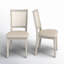 19.25'' H Linen Upholstered Side Chair-1744681996